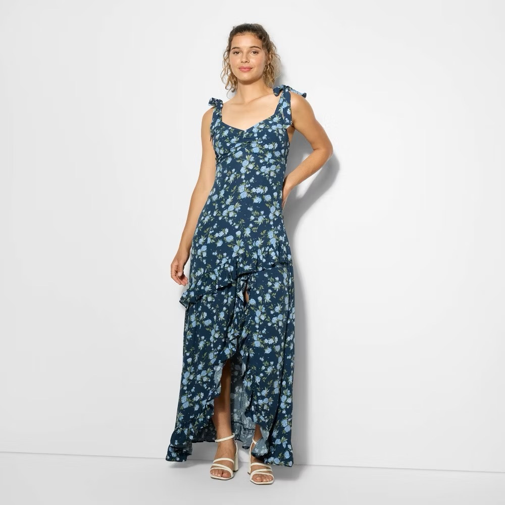 Floral maxi dress